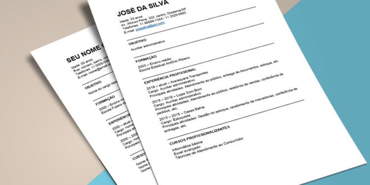 Objetivo no currículo profissional