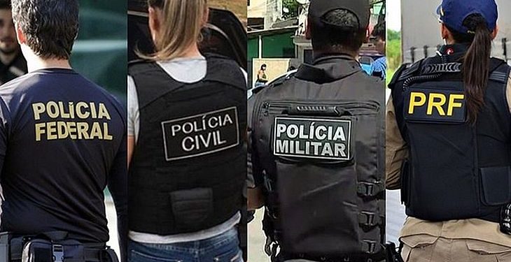 Processos seletivos para a polícia da União