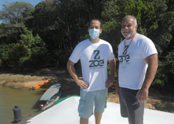 Marcos Menezes voluntário em expedição da ong zoé que leva saúde a comunidades remotas do brasil