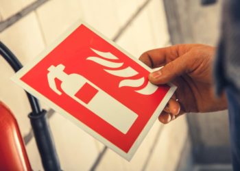 Capacitação em situação de incêndio