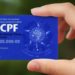 CPF como único registro de identificação