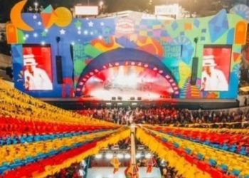 São João de Campina Grande já tem estrutura em montagem